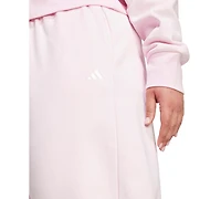 adidas Plus Essentials Fleece Mid-Rise Sweatpants