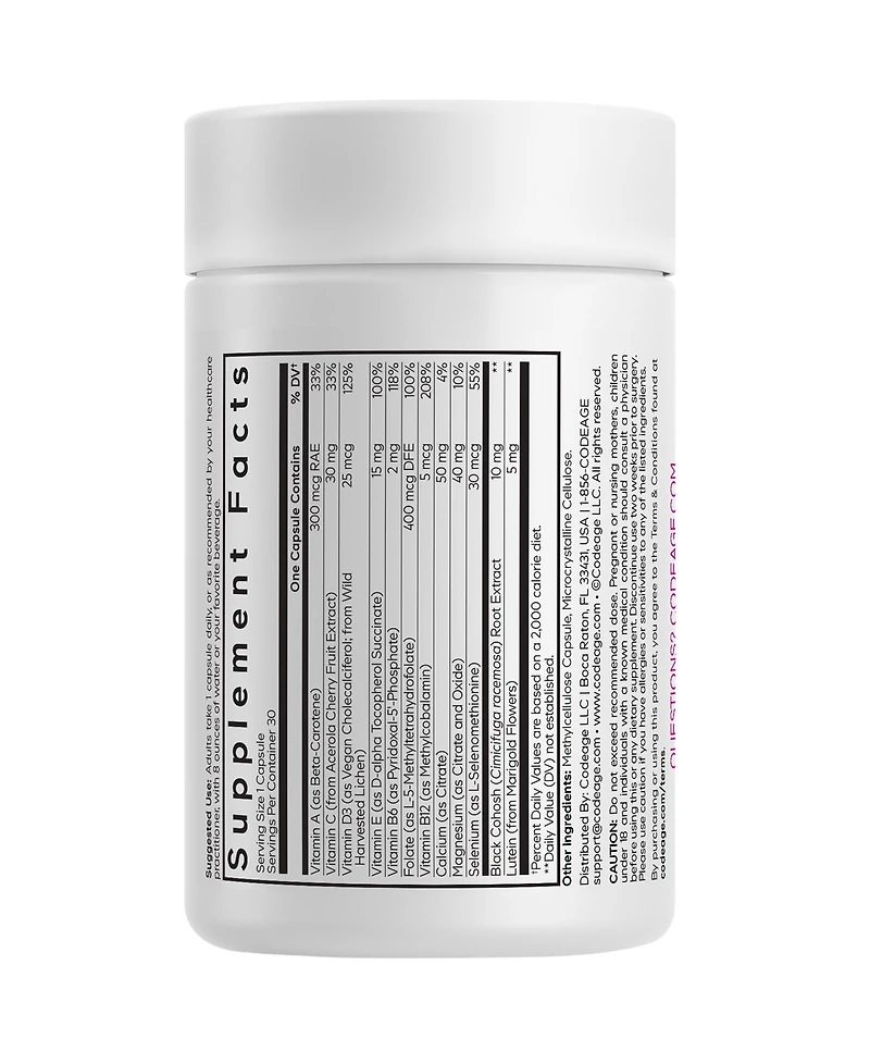 Codeage Women's Multivitamin 50