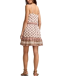 Lucky Brand Women's Border Print Mini Dress