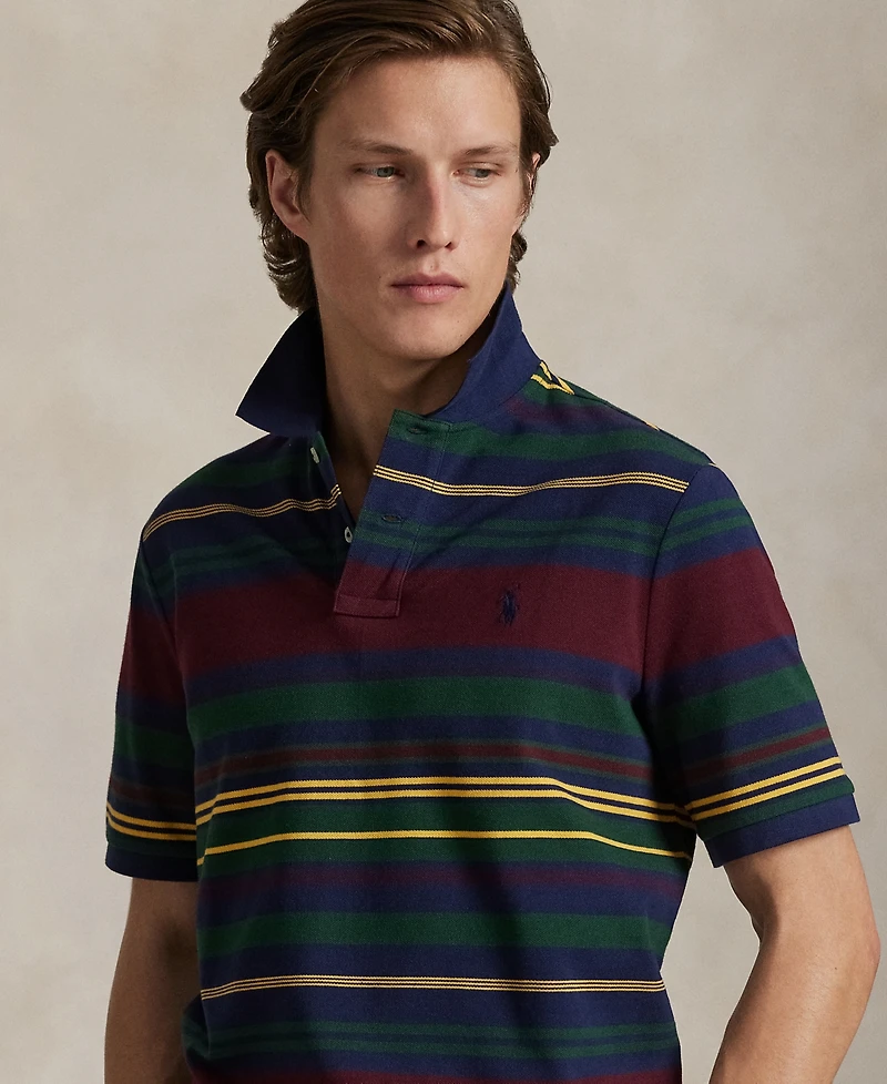 Polo Ralph Lauren Men's Classic-Fit Striped Mesh Shirt