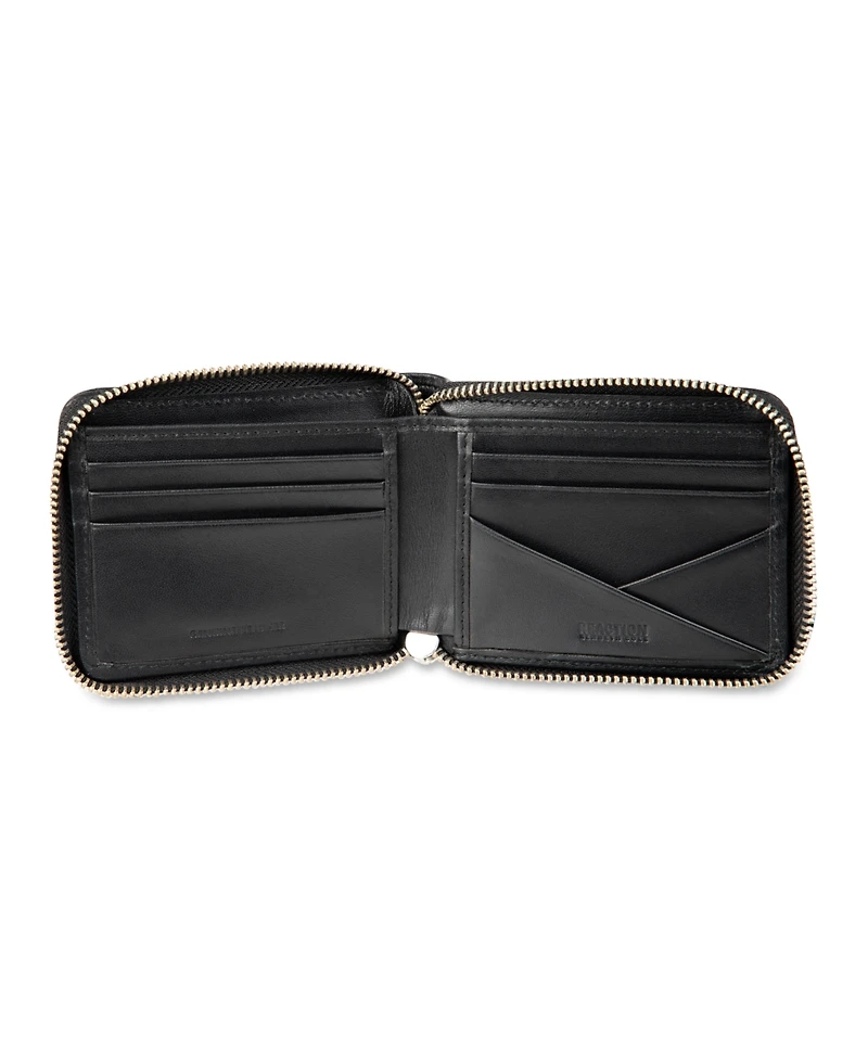 Kenneth Cole Reaction Men's Rfid Zip Around Wallet