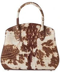 Brahmin Rosetta Melbourne Leather Satchel