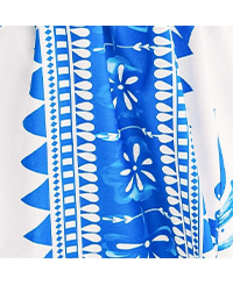 Cupshe Women's Riviera Stroll Ornate Maxi Beach Dress