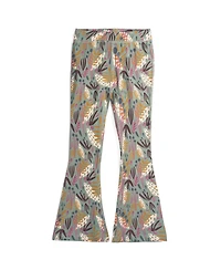 Mightly Toddler Girls Fair Trade Organic Cotton Flare Leggings Yoga Pant