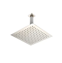 Rainsken Ceiling Mounted Shower System Combo Set with Handheld and 12"Shower head