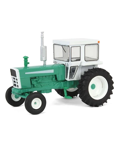 1/64 1973 Tractor with Cab, Green & White, Down on the Farm Series 9 48090-a