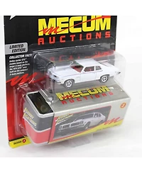 1/64 1974 Pontiac Gto White, Mecum Johnny Lightning Collector Tin