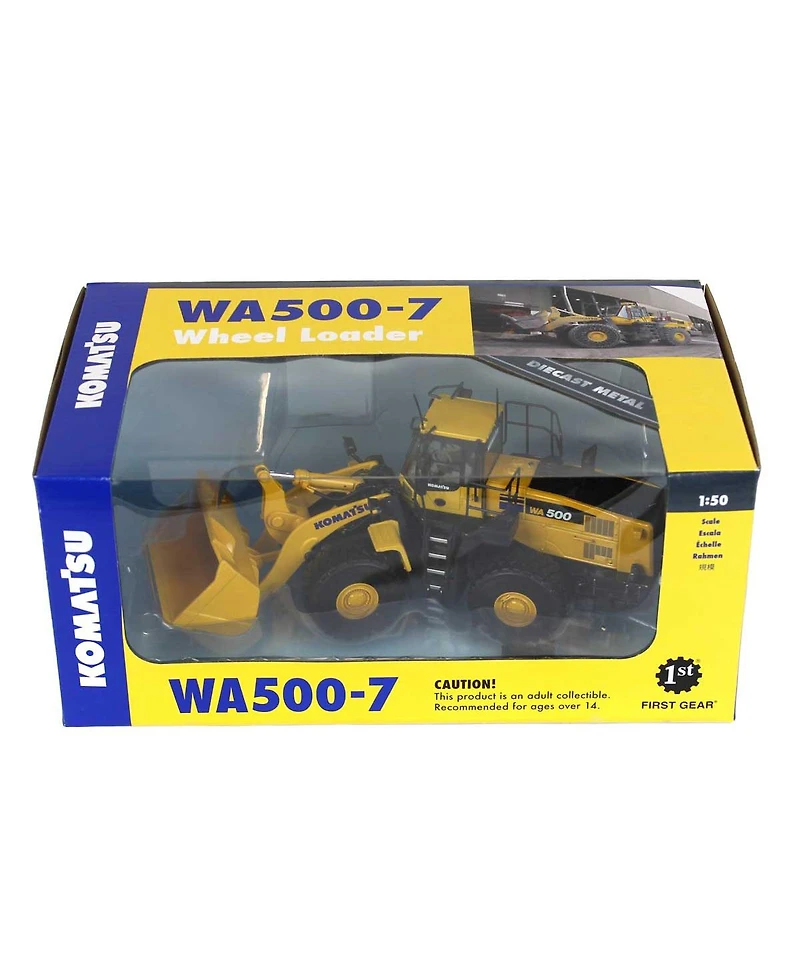 First Gear 1/50 Komatsu WA500 Articulating Wheel Loader