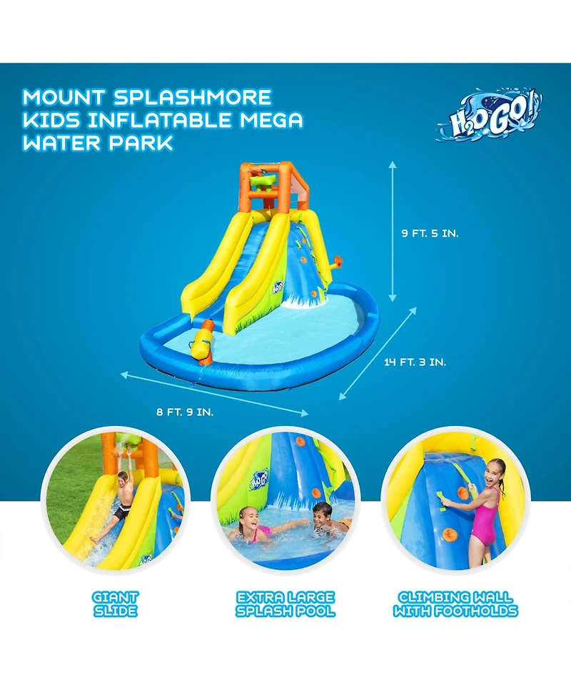Bestway H2OGO Mount Splash more Kids Inflatable Water Park