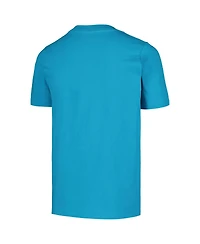 Mitchell & Ness Big Boys and Girls Turquoise Vancouver Grizzlies Hardwood Classics Retro Logo T-Shirt