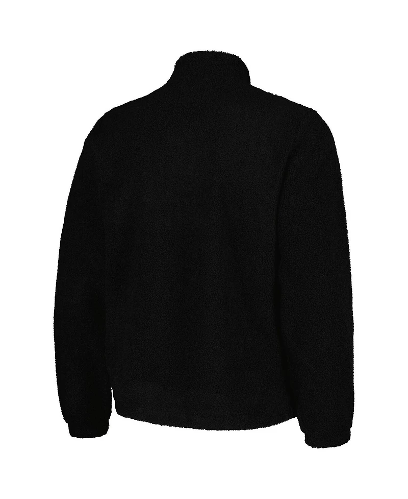 G-iii Sports by Carl Banks Men's Black Arkansas Razorbacks Pinch Runner Half-Zip Sweatshirt