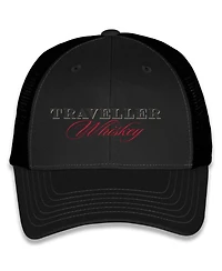 Jr Motorsports Official Team Apparel Men's Black Justin Allgaier Traveler Whiskey Sponsor Adjustable Hat