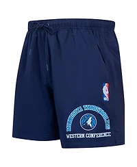 Pro Standard Men's Navy Minnesota Timberwolves Area Code Shorts