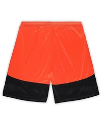 Fanatics Men's Black/Orange Cincinnati Bengals Big Tall Launch Shorts