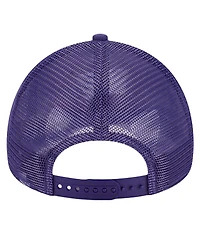 New Era Men's Purple/Orange Phoenix Suns Tip Off A-Frame Trucker 9FORTY Adjustable Hat