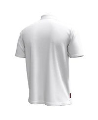 Under Armour Men's White Maryland Terrapins Playoff Chest Stripe Performance Polo Shirt