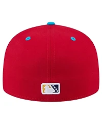 New Era Men's Red Scranton Wilkes-Barre RailRiders Copa de la Diversion 59FIFTY Fitted Hat