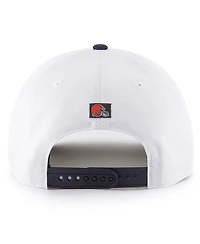 '47 Brand Men's White Cleveland Browns Patriotic Overhand Hitch Adjustable Hat