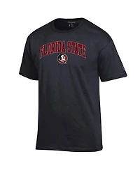 Champion Men's Black Florida State Seminoles Arched Logo T-Shirt