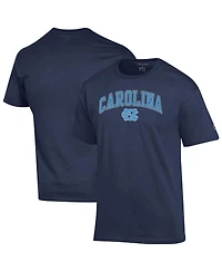 Champion Men's Navy North Carolina Tar Heels Arch Over Logo T-Shirt