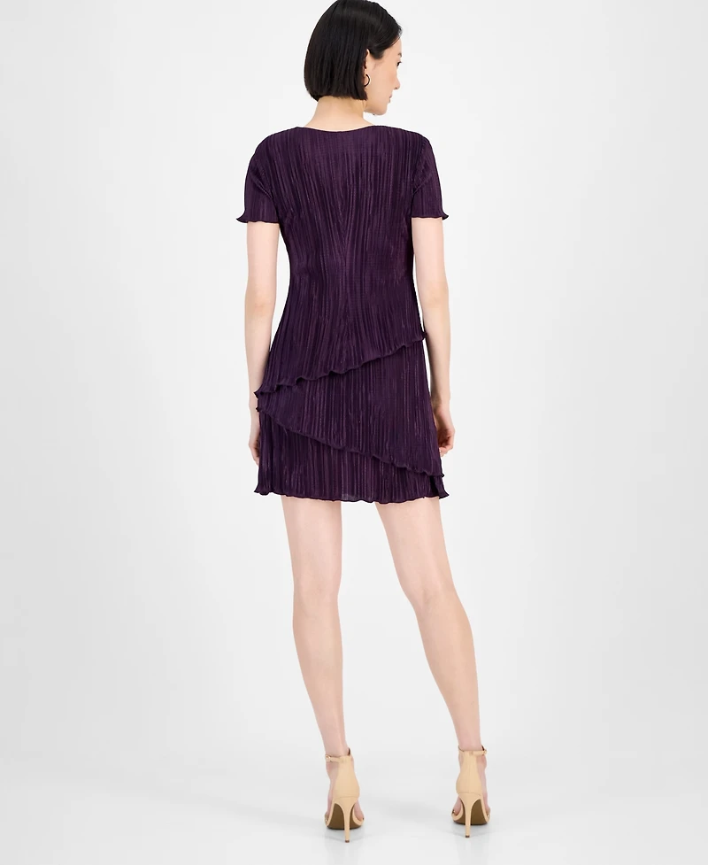 Connected Petite Jacquard Sheath Dress