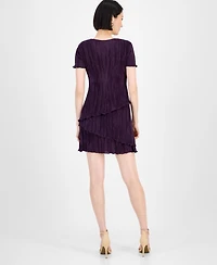 Connected Petite Jacquard Sheath Dress