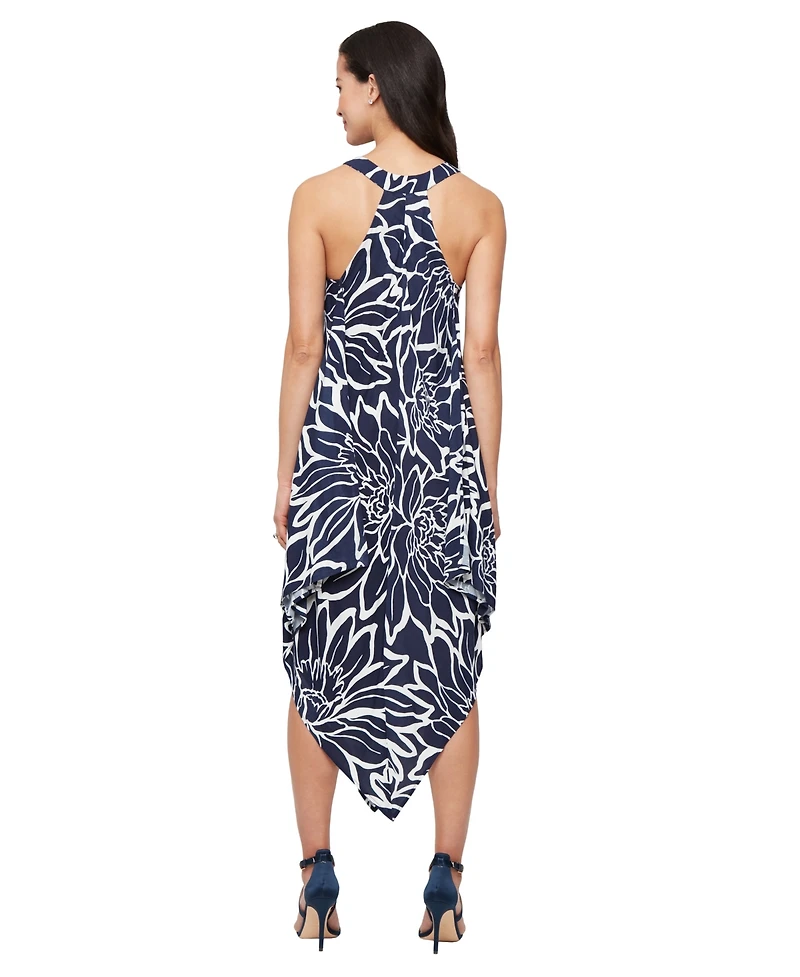 Sl Fashions Women's Sleeveless Cutaway A-Line Dress