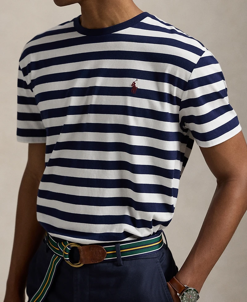 Polo Ralph Lauren Men's Classic-Fit Striped Jersey T-Shirt