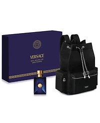 Versace Dylan Blue Pour Homme Eau de Toilette 2-Piece Summer Set with Backpack, Limited Edition