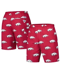 Columbia Men's Cardinal Arkansas Razorbacks Pfg Backcast Iii Omni-Shade Shorts