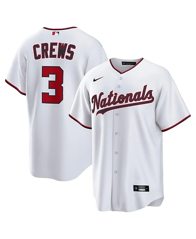 Nike Men's Dylan Crews White Washington Nationals Home 2.0 Replica Jersey