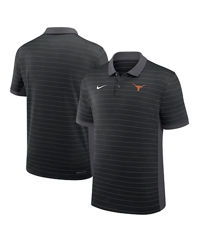 Nike Men's Texas Longhorns 2025 Early Season Coaches Sideline Victory Stripe Performance Polo Shirt