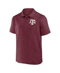 Fanatics Men's Maroon Texas A&M Aggies Victory Calls Stripe Polo Shirt