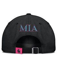 Nike Men's and Women's Black Miami Marlins 2025 City Connect Club Adjustable Hat