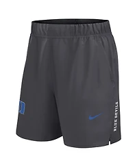 Nike Men's Gray Duke Blue Devils Primetime Woven Victory Performance Shorts