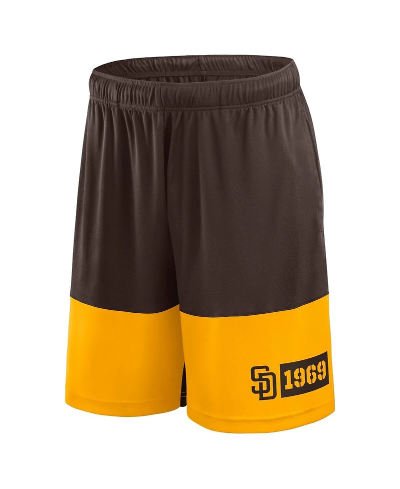 Fanatics Men's Brown San Diego Padres Best of the Shorts