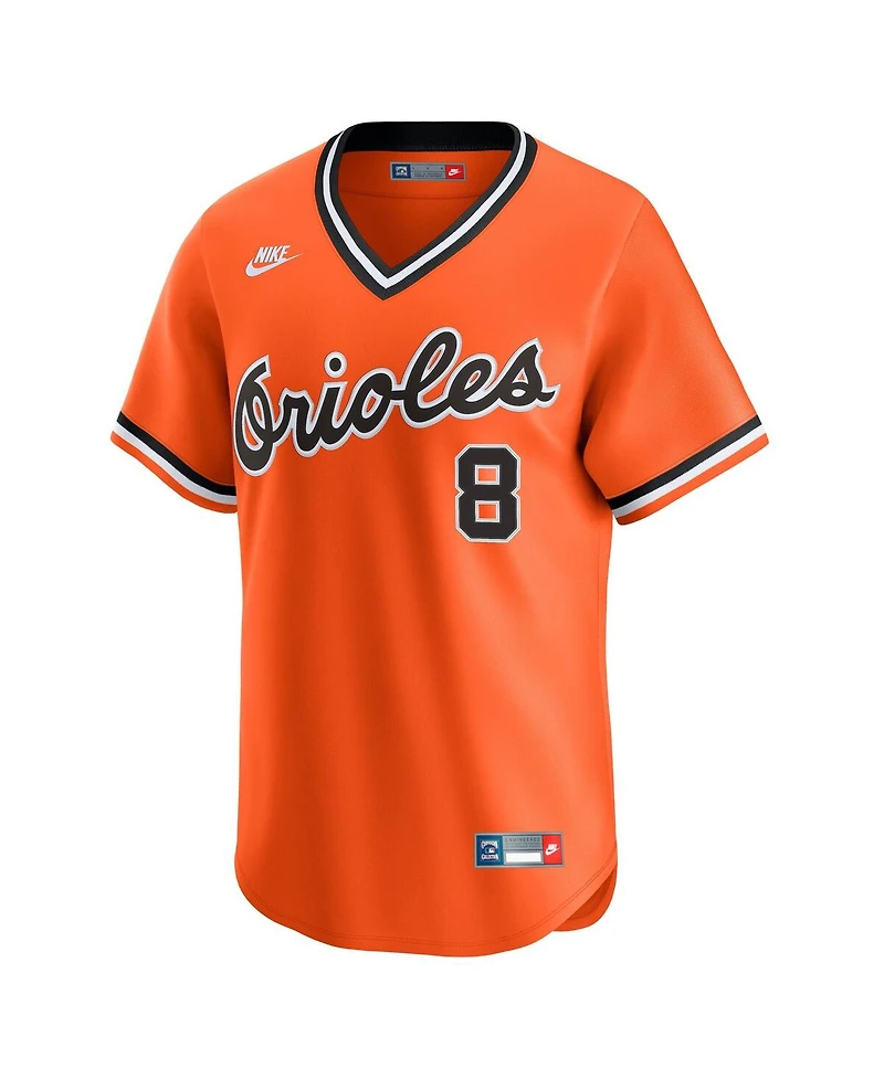 Nike Men's Cal Ripken Sr. Orange Baltimore Orioles Throwback Cooperstown Collection Limited Jersey
