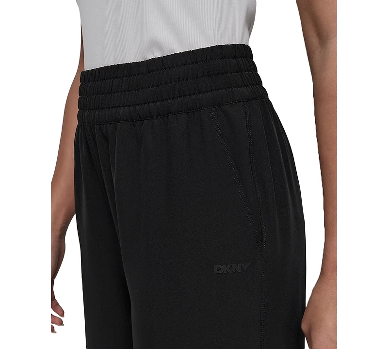 Dkny Sport Women's Hudson Stretch Wide-Leg Pull-On Pants