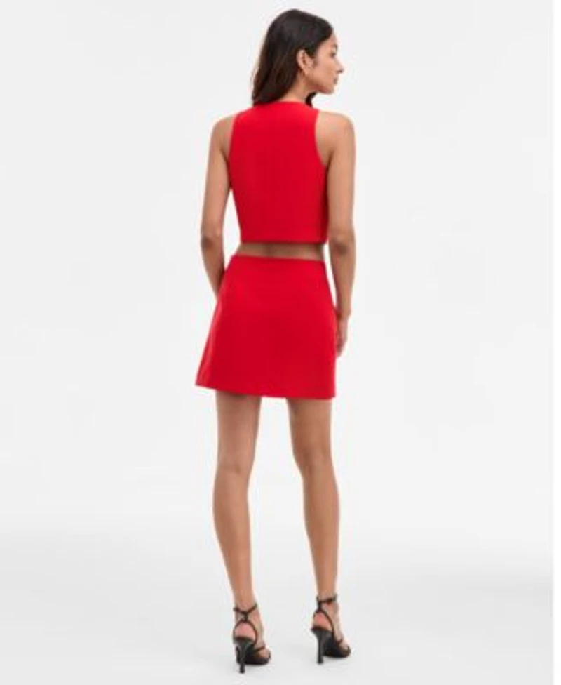 French Connection Azra Twill Double Breasted Top Azra Twill Mini Skirt