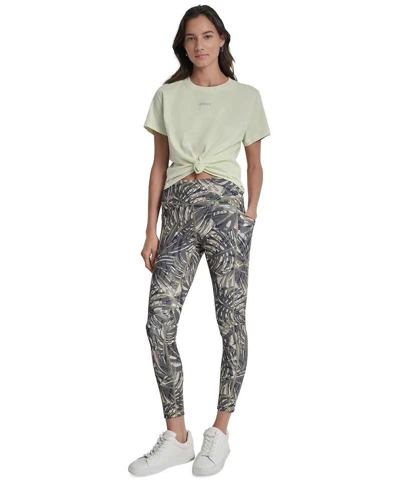 Dkny Women's Studded-Logo T-Shirt