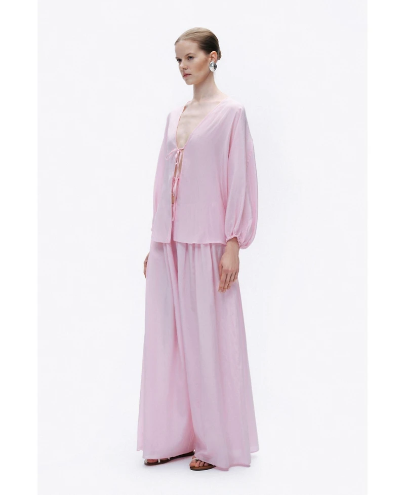 Nocturne Women's Flowy Wide Leg Pants