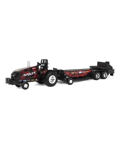 1/64 Case Ih Magnum "Red Rumbler" Pulling Tractor with Pulling Sled