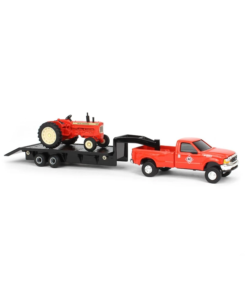Ertl 1/64 Allis Chalmers D19 w/ Ford F-350 & 5th Wheel Trailer