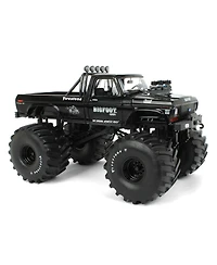 Greenlight 1/18 1974 Ford F-250 Ranger Xlt Monster Truck, Bigfoot #1, Black Bandit, 66 inch Tires