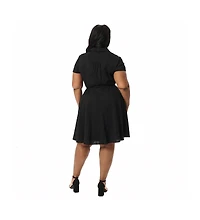 Smak Parlour Plus 1960s Fit & Flare Dress