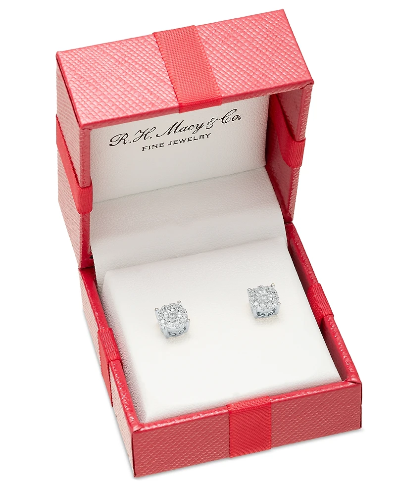 Diamond Stud Earrings (1/3 ct. t.w.) 14K White, Yellow or Rose Gold