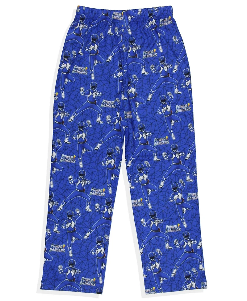 Power Rangers Boys Multiple Family Sleep Tossed Print Pajama Pants