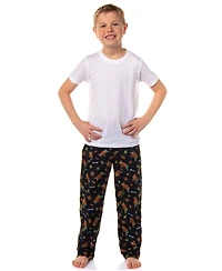 Scooby-Doo Boys Ruh-Roh All-Over Tossed Print Sleep Pajama Pants Loungewear