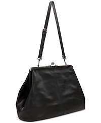Patricia Nash Serafina Extra Large Leather Kisslock Bag