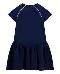 Guess Big Girls Stretch Ponte Short Sleeve Dress